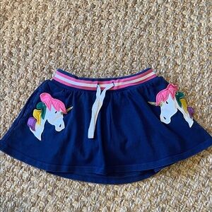 Mini Boden unicorn skirt size 3-4Y